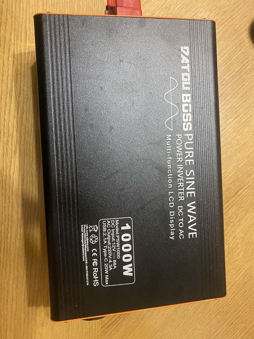 Інвертор 12v 220v