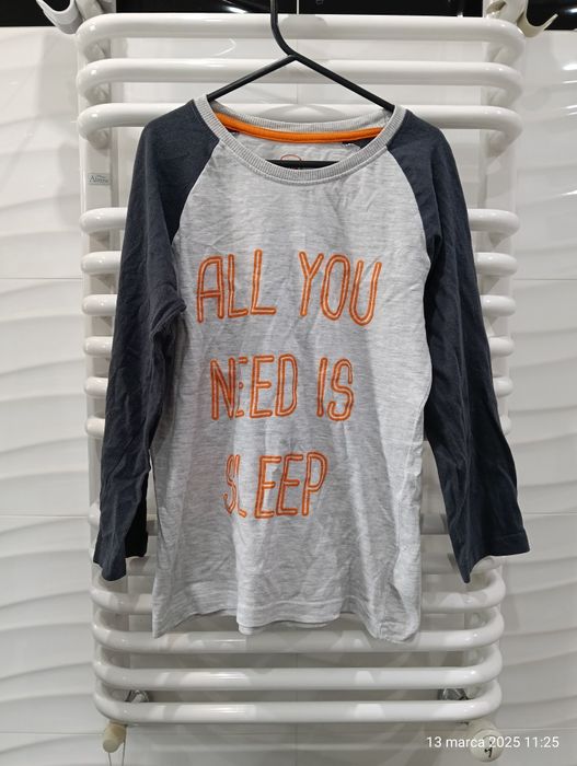 Bluzka z długim rękawem rozm 122