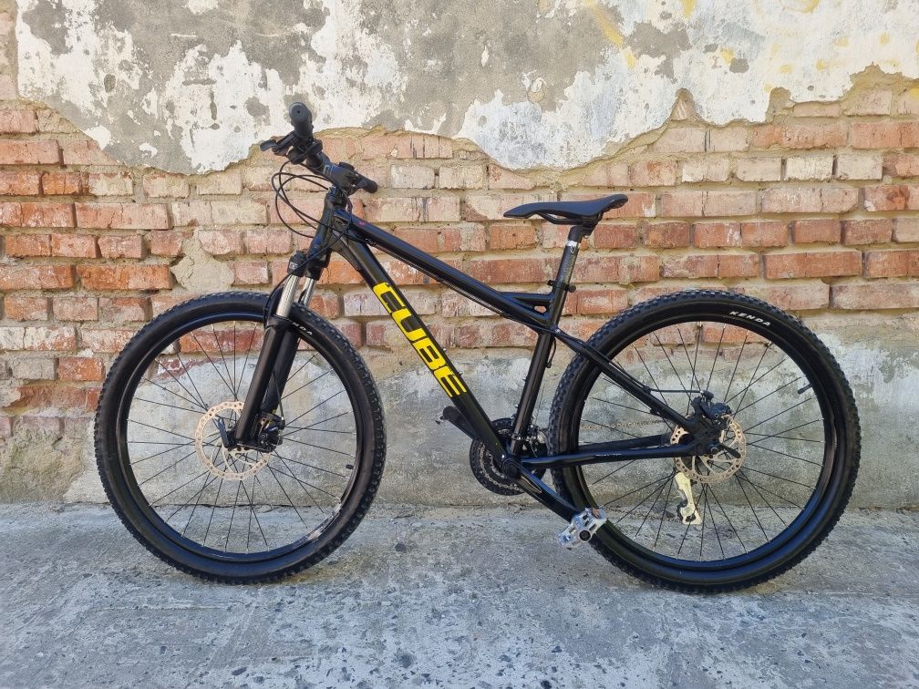Велосипед 27.5 дитячий shimano tekttro дискові гальма алюмінієвий