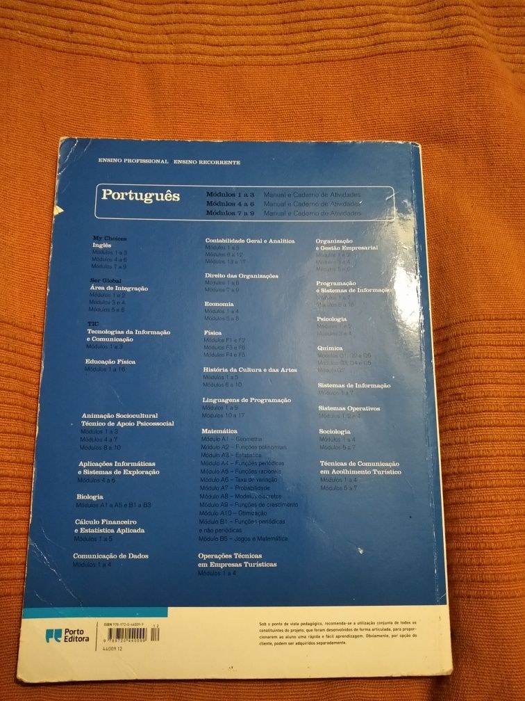 Livro de Português Ensino Profissional 11°