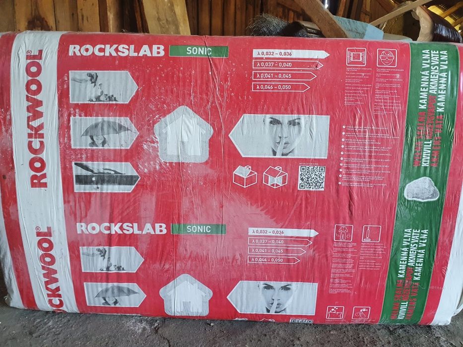 Wełna skalna Rockwool Rockslab Sonic 5 cm