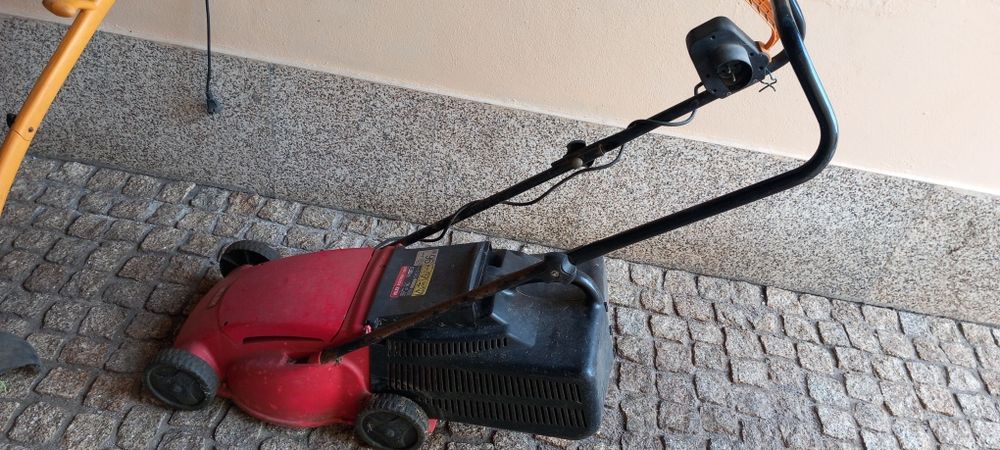 Maquina de cortar relva e aparador de cantos elétricos