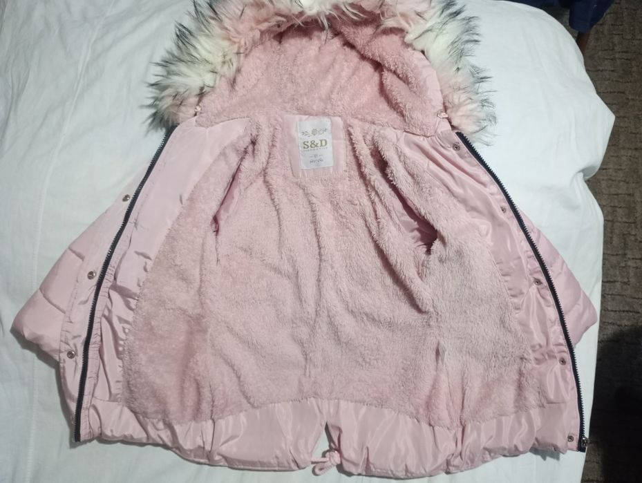 Курточка зимова S&D fashion kids для дівчинки 4 роки
