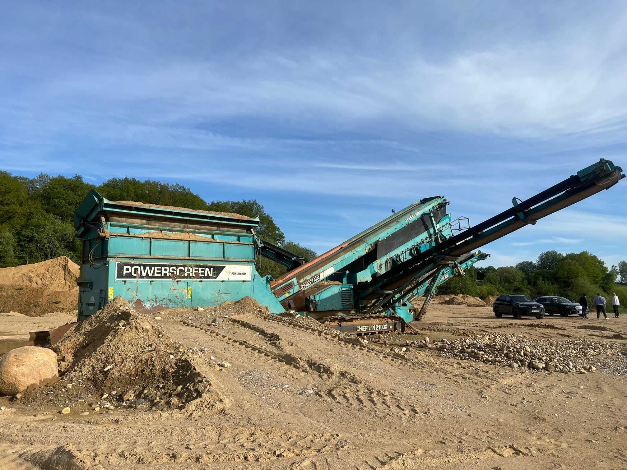 Powerscreen Chieftain 2100X  2D Mobilny przesiewacz Sortownik