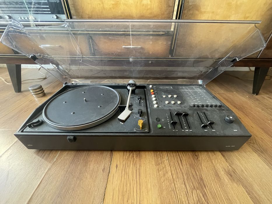 Braun Audio 400 amplituner wzmacniacz gramofon radio