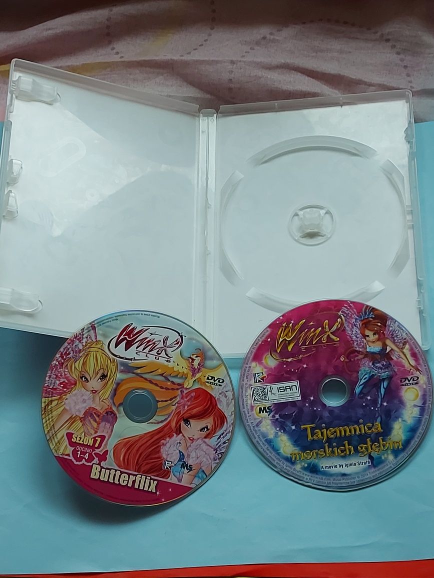 Płyty DVD Bajki  2sztuki Butterflux 2003/2016 rok