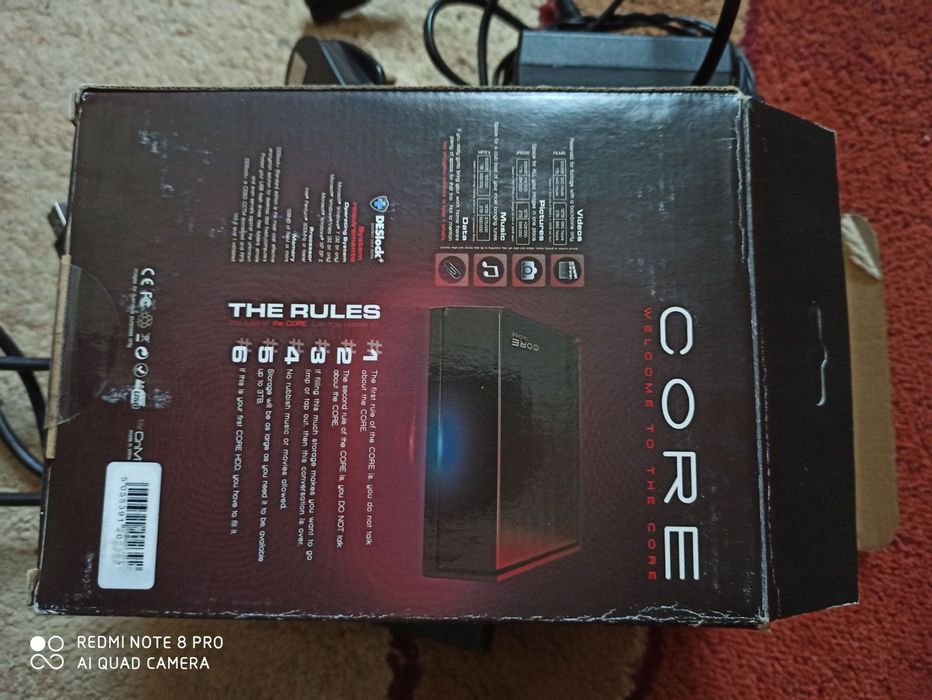 Зовнішній жорсткий диск Core 3TB