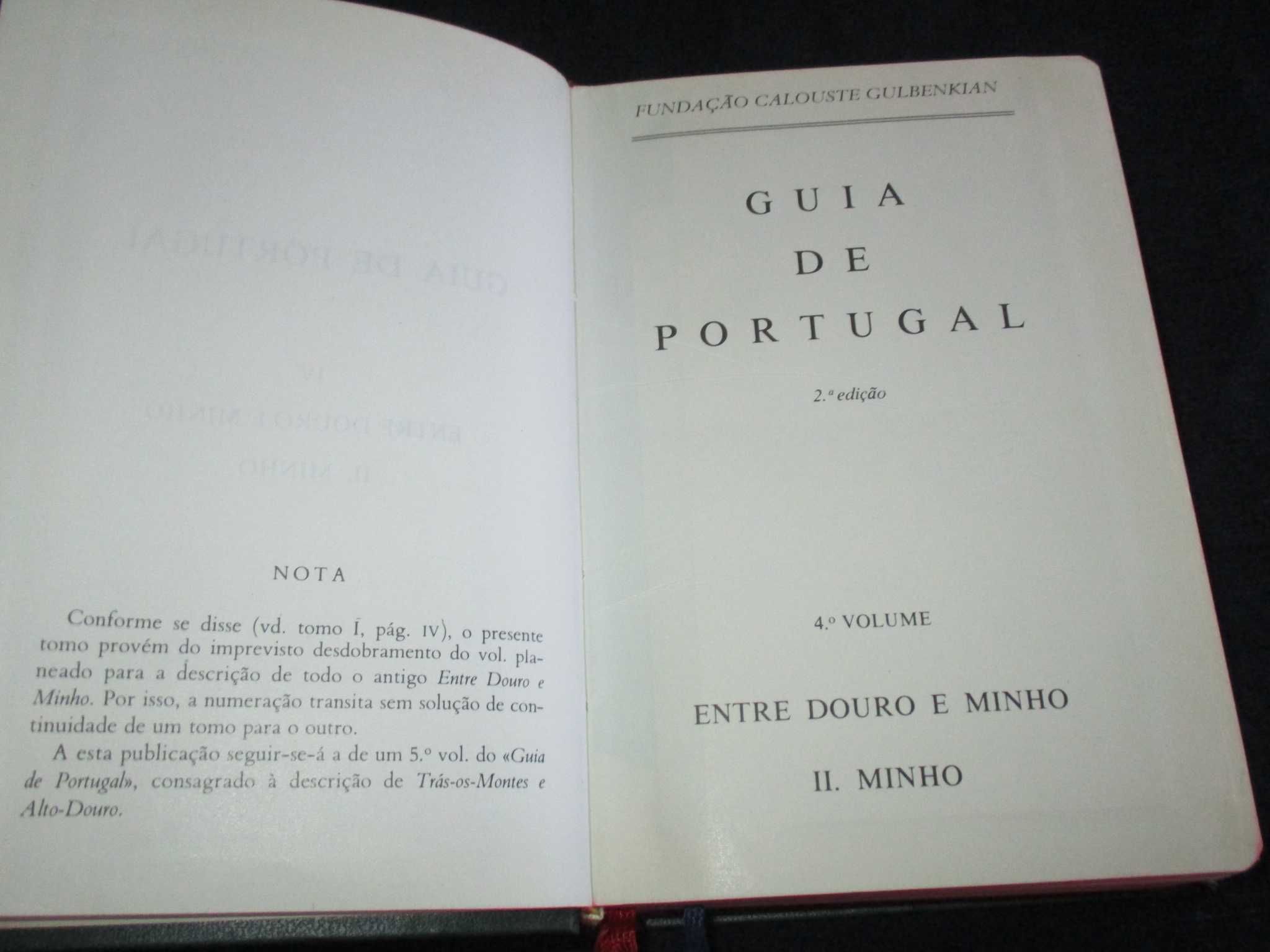 Livros Guia de Portugal Entre Douro e Minho I Douro Litoral e II Minho