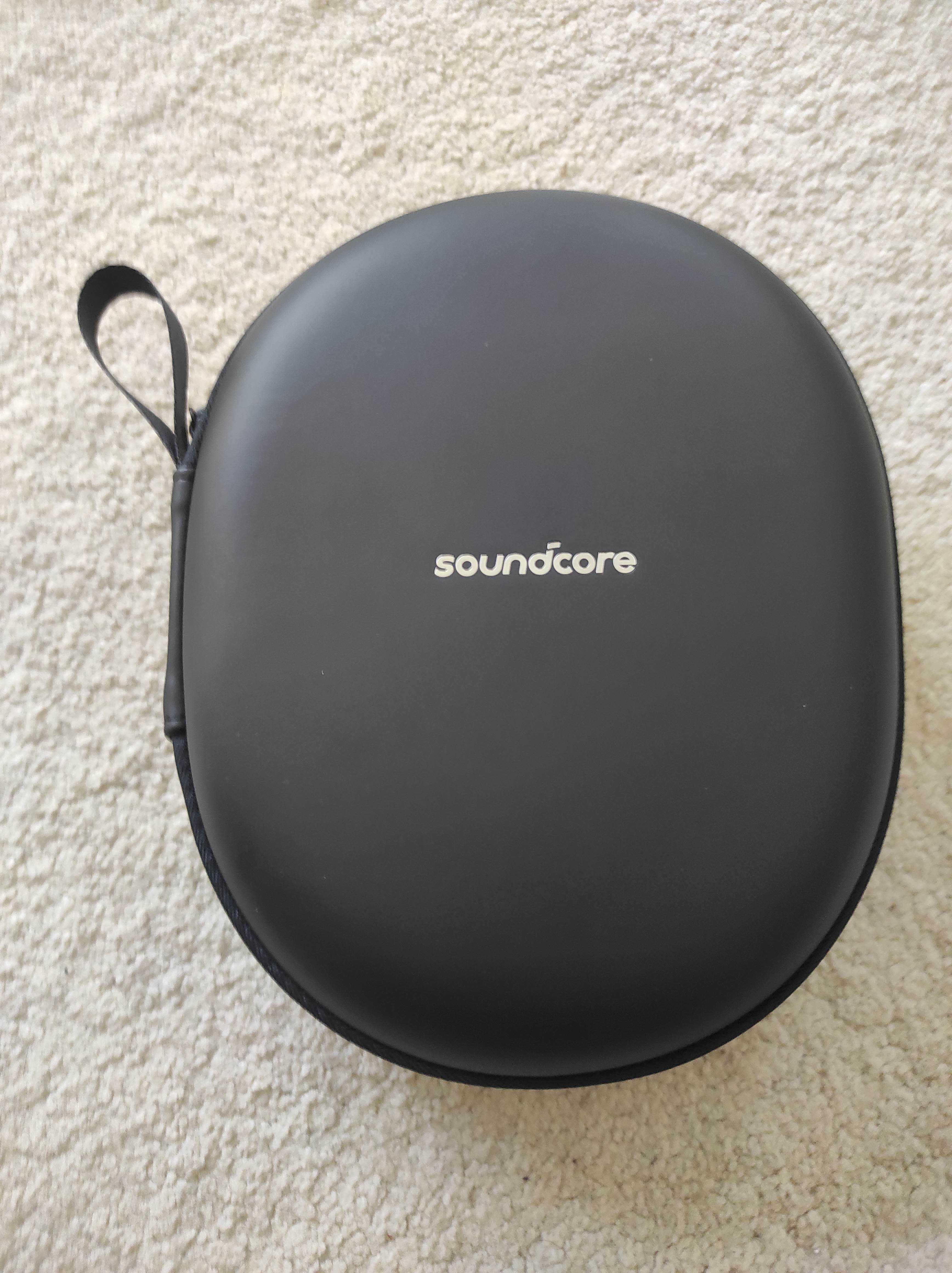 Słuchawki bezprzewodowe Soundcore Space Q45 czarne z etui