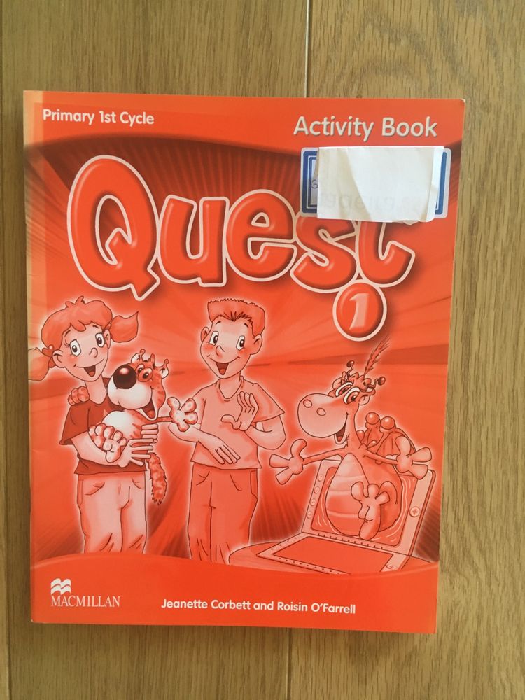 Livros Macmillan - Quest 1 - Primary 1st Cycle