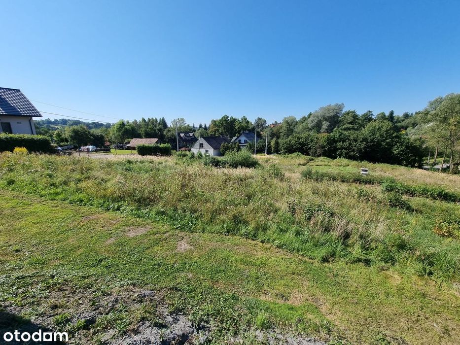 Słoneczna działka budowlana 10 ar w cichej okolicy Siercza/Wieliczka