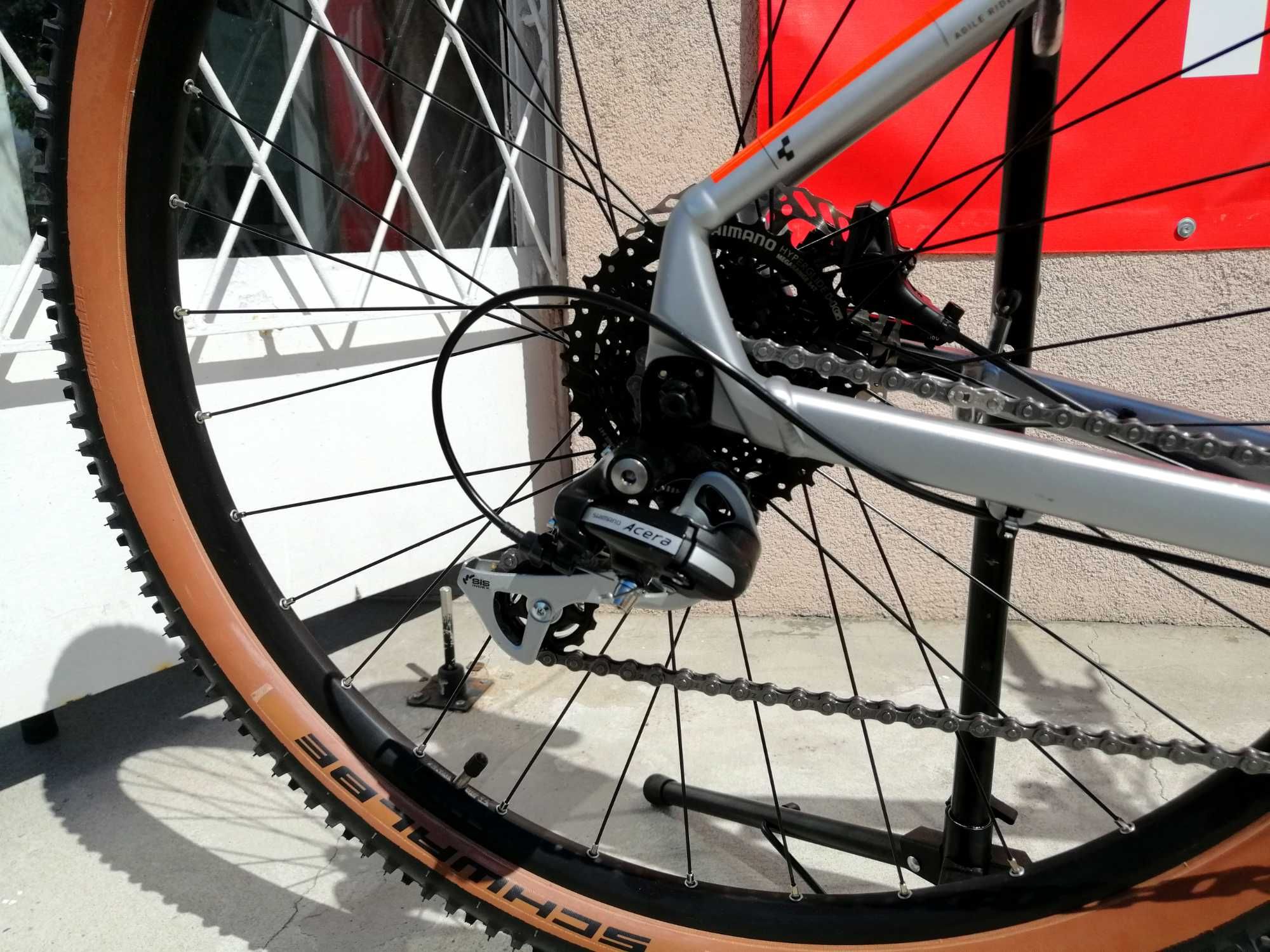 NOWY CUBE AIM RACE Roz. L 20" Hydraulika Clarks *Koła 29* SR SUNTOUR!