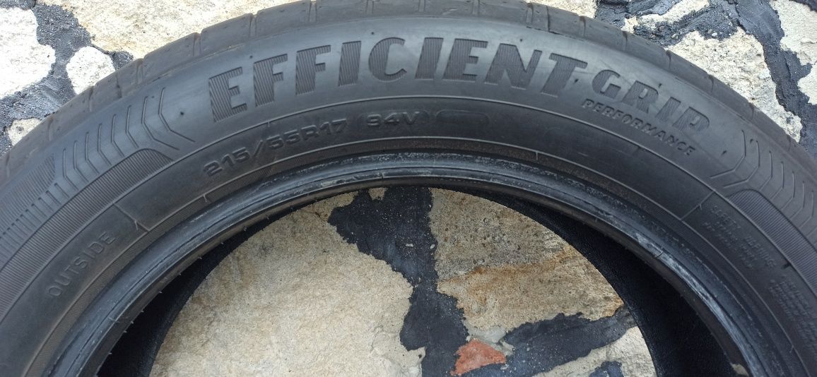 2 nowe opony 24 r 215/55 R 17 Goodyear efficient Grip