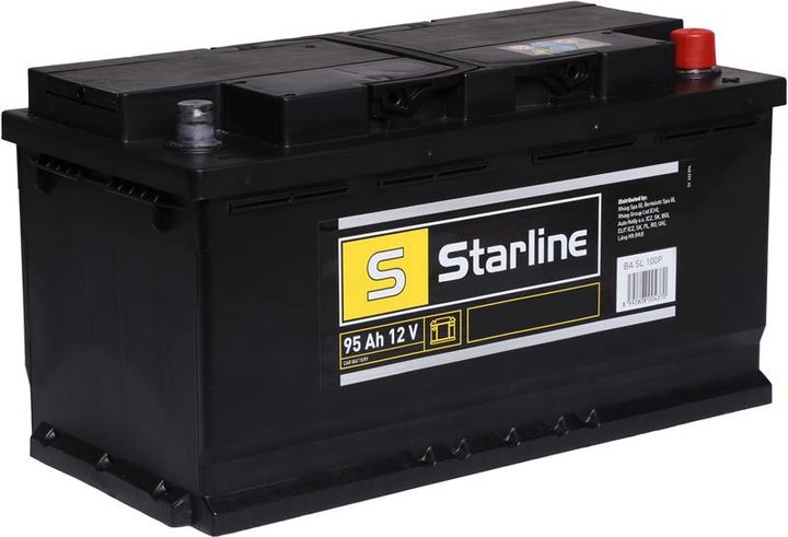 Автомобільний акумулятор Starline 95Ah (-/+) Euro (800EN)