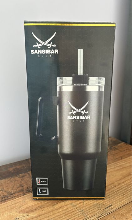 Kubek termiczny 1,2L BLACK Sansibar Sylt