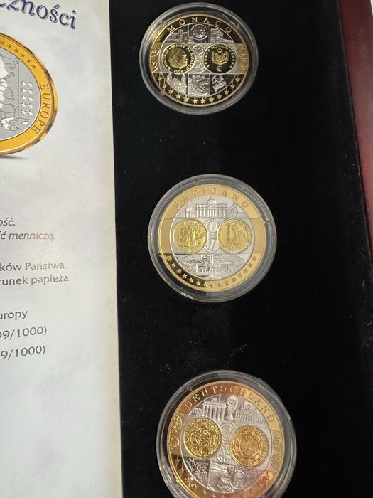 Kolekcja monet “Euro wspolna waluta europy”