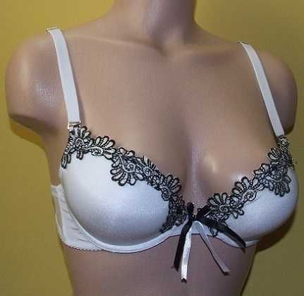 Stanik BRA Biustonosz Powiększający Biust Push-Up Kolory Miseczka B