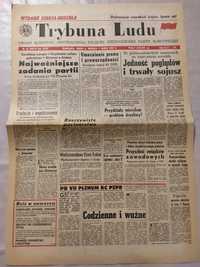 Trybuna ludu 6 i 7 marca 1982 roku.