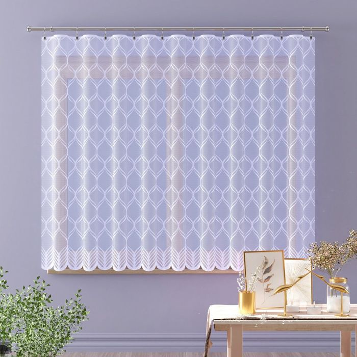 Firanka gotowa żakardowa Agatana H899 500x170 cm biała