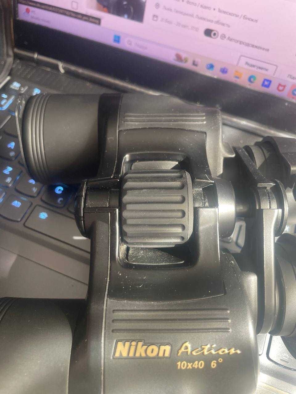 Бінокль Nikon 10x40 | Якісна оптика, стан як новий