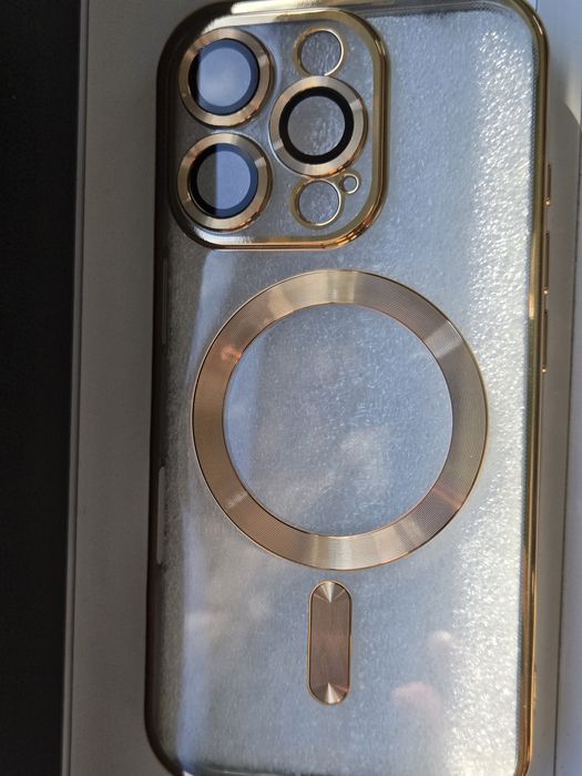 Luksusowe magnetyczne etui do bezprzewodowego ładowania 16pro