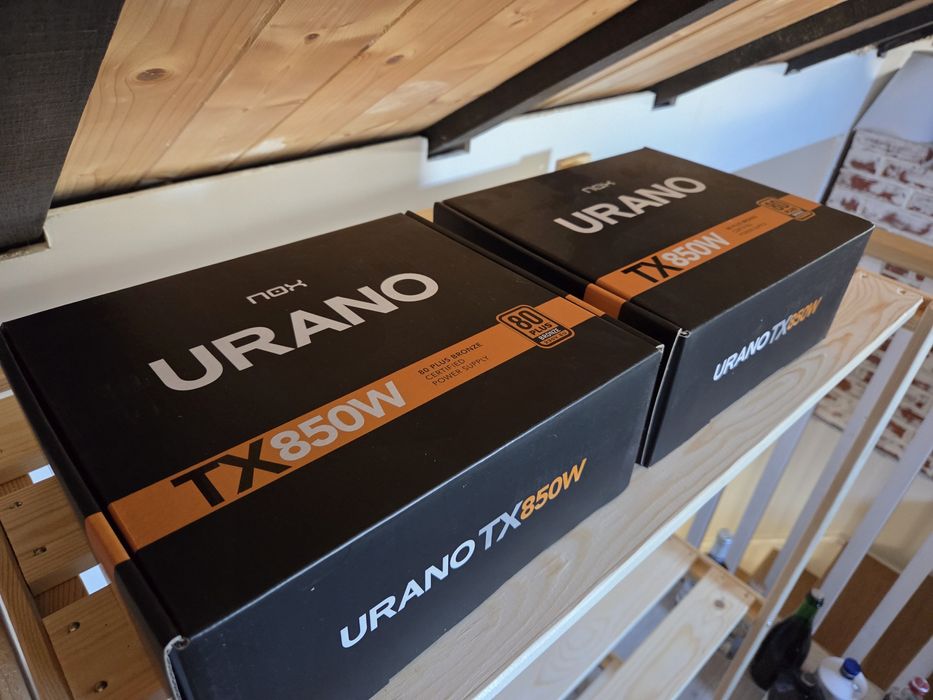 Fonte de alimentação NOX Urano TX850W 80plus bronze