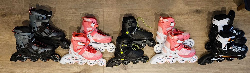 Nowe Rolki Blackwheels - czarne r. 40-43