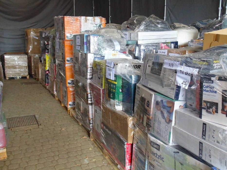 Paleta MIX Roboty kuchenne Niemcy - kategoria C  DEFEKT 24 szt