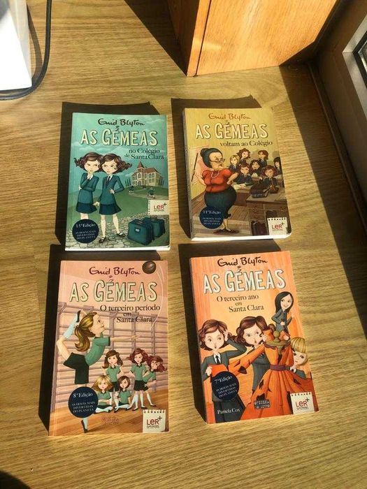 Coleção de livros "As gémeas"- Volumes 1,2,3 e 5
