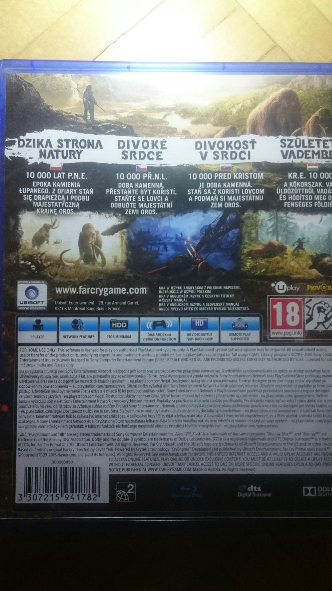 Far Cry Primal PS4 polska wersja playstation 4 gta spiderman