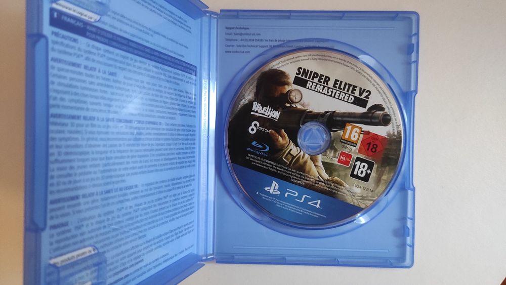Jogos PS4 Sniper Elite V2 Remastered