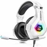 OZEINO ZW1 Słuchawki Gamingowe PS4 PS5 PC 3D Mikrofon RGB Dla Graczy