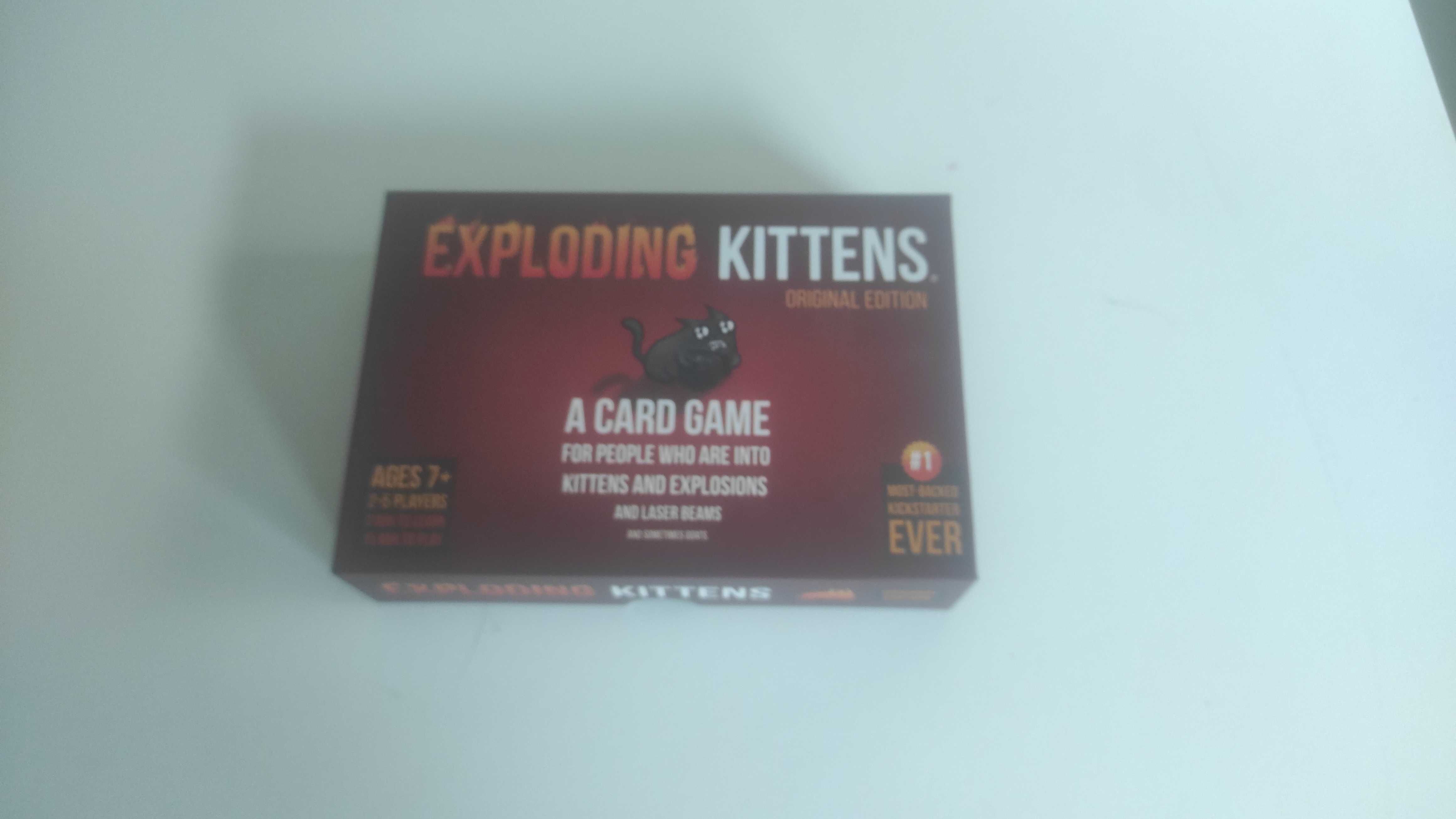 Jogo cartas Exploding kittens