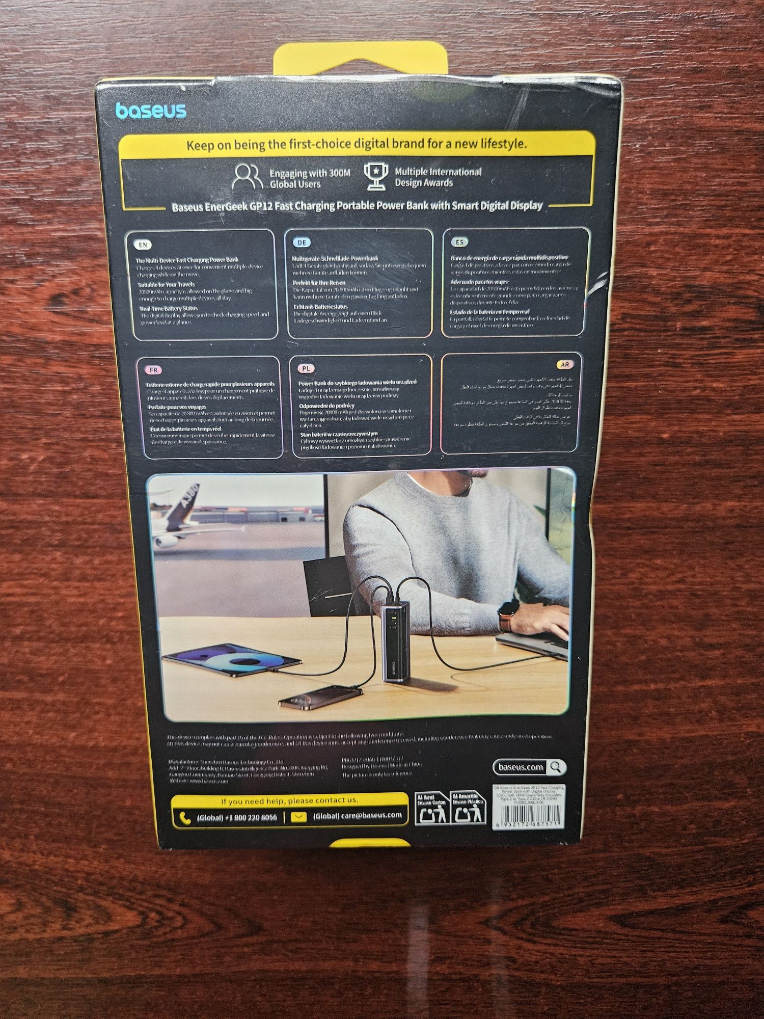 Павербанк Baseus 20800mAh,145W