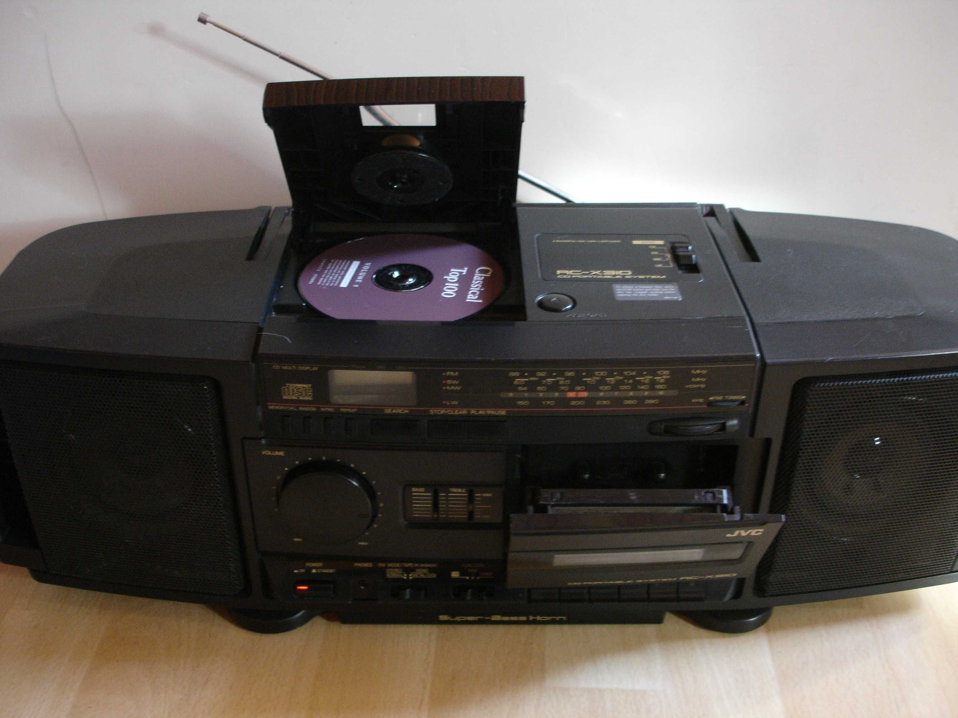 Radiomagnetofon JVC RC-X310