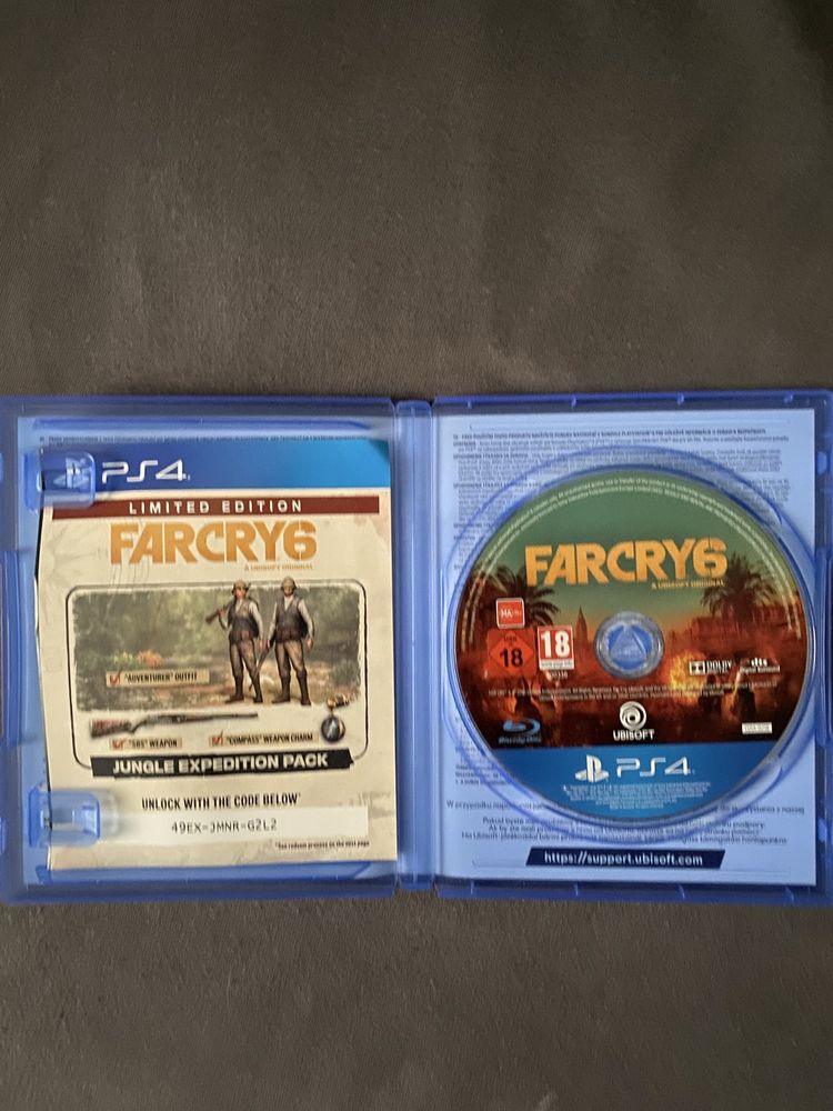 Gra FarCry 6 ps4/ps5 PL wersja