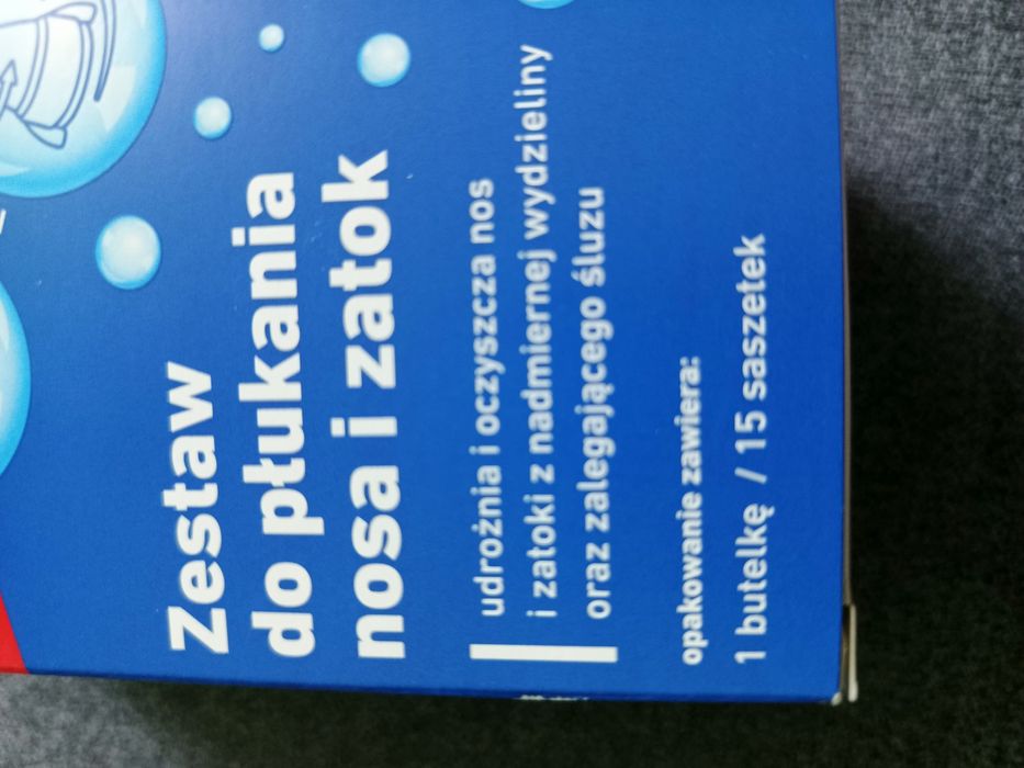 Fixsin - zestaw do płukania nosa i zatok.