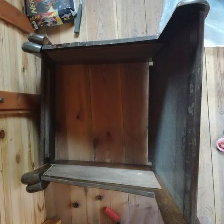 Fotel stary drewniany do renowacji