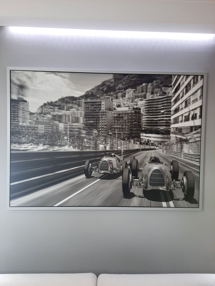 Obraz Ikea 140x100 Wyścig Monte Carlo
