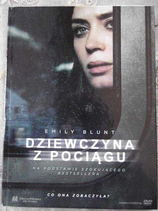 dziewczyna z Pociagu DVD + książeczka, jak NOwa!!okazja!!