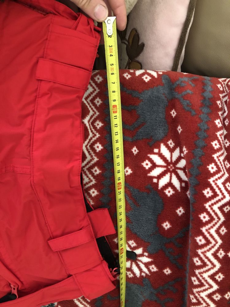 Czerwone spodnie narciarskie M Isotex 5000 Dare2be Snowwear