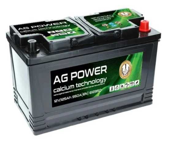 Akumulator AG POWER 12v 125ah 950a P+ Radom - DARMOWA WYSYŁKA