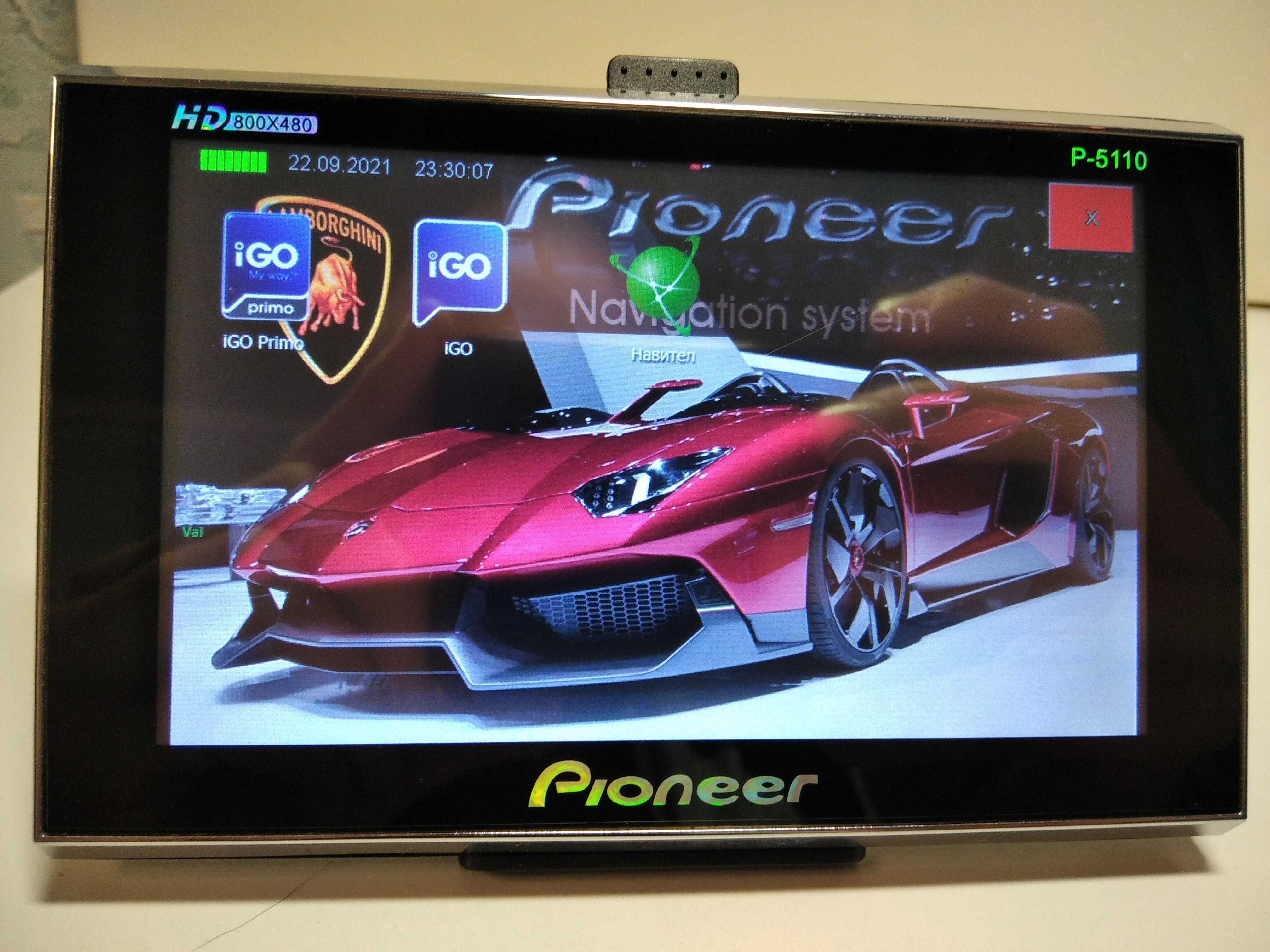Супутниковий GPS навігатор Pioneer, карти Європи, України 2025р!