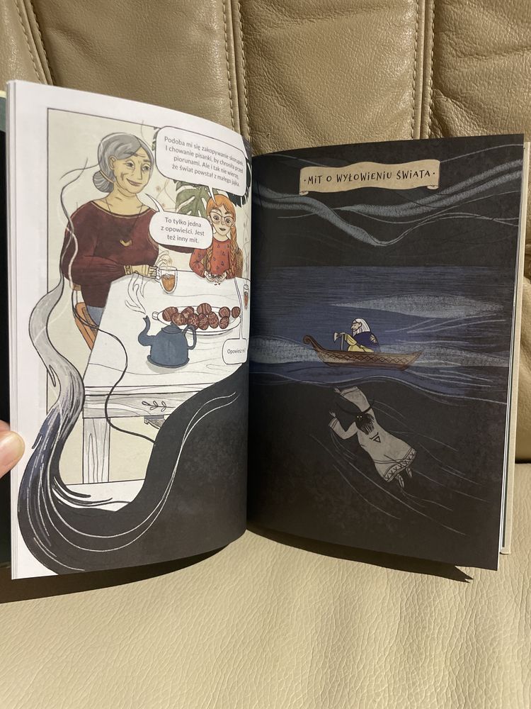 Słowiańskie mity i opowieści w komiksie komiks mitologia Korzeniewska