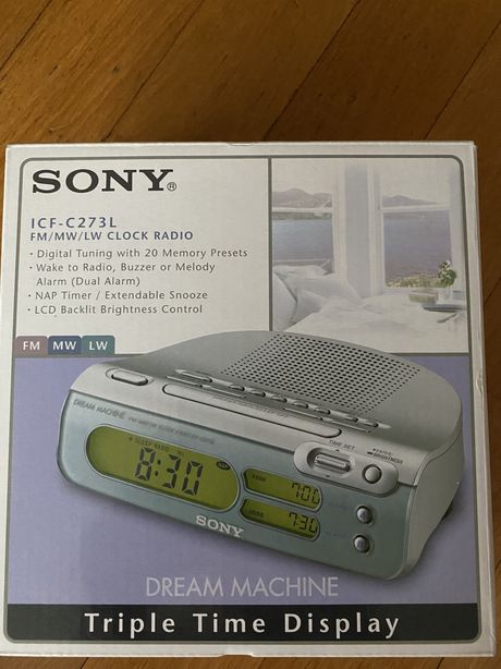 Radio- budzik Sony ICF-C273L