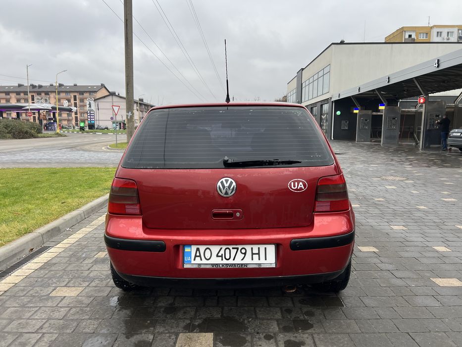 Volkswagen golf 1.4 газ/бенз (газ вписано)