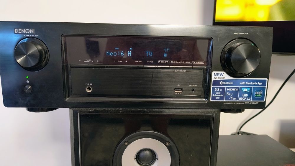 Kino domowe Denon AVR 520BT Eltax Yamaha . Sprawne kompletne.
