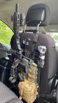 Тактична молле панель на спинку сидіння в автомобиль для зброї