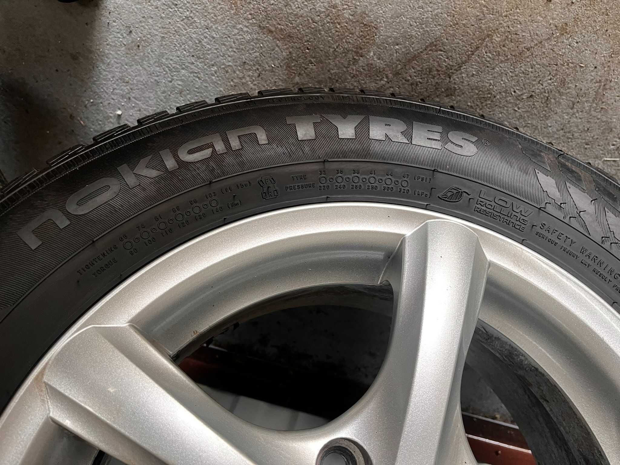 Koła Felgi aluminiowe zimowe 15" 5x114,3 Hyundai Kia
