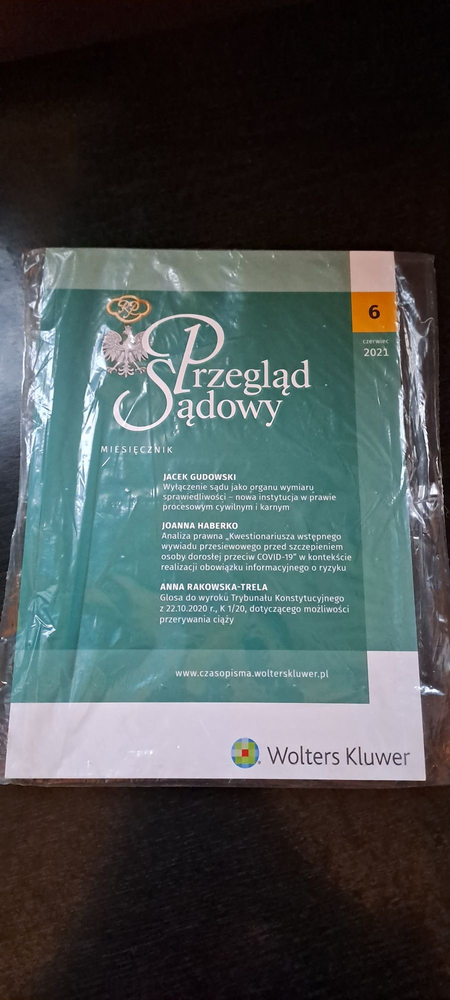 Miesięcznik Przegląd sądowy  czerwiec 2021